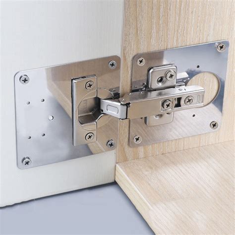 cabinet hinge mounting bracket|cabinet door hinge plate.